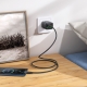 Мережевий зарядний пристрій HOCO N55 Fundador four-port PD20W(2C2A) charger Black