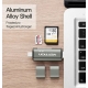 Кардридер Vention USB3.0 Multi-function Card Reader Gray Metal Type (CCHH0)