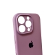 Чохол для смартфона Silicone Full Case AA Camera Protect for Apple iPhone 16 Pro Max 36,Blackcurrant