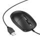 Миша BOROFONE BG17 Morning business wired mouse Black
