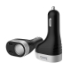 Автомобільний зарядний пристрій HOCO Z29 Regal digital display cigarette lighter car charger Black