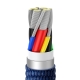 Кабель Baseus Crystal Shine Series Fast Charging Data Cable Type-C to Type-C 100W 2m Blue