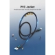 Кабель-подовжувач Vention USB 3.0 A Male to A Male  Cable 0.5M Black PVC Type (CONBD)
