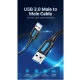 Кабель-подовжувач Vention USB 3.0 A Male to A Male  Cable 0.5M Black PVC Type (CONBD)