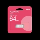 Флеш-накопичувач ADATA USB 3.2 UR 350 64Gb Silver/Beige