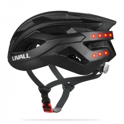 Захисний шолом Livall BH60SE NEO (L) Black (55-61см), акустика, мікрофон, сигнали поворотів та стопів, додаток, пульт BR80, Blue