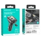 АЗП з FM-модулятором BOROFONE BC41 Eminency QC3.0 Car BT FM transmitter 18W Black