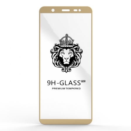 Захисне скло Glass 9H Samsung Galaxy J8 J810 Gold