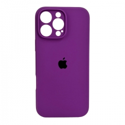 Чохол для смартфона Silicone Full Case AA Camera Protect for Apple iPhone 16 Pro Max 19,Purple