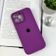 Чохол для смартфона Silicone Full Case AA Camera Protect for Apple iPhone 16 Pro Max 19,Purple