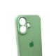 Чохол для смартфона Silicone Full Case AA Camera Protect for Apple iPhone 16 51,Avokado Green