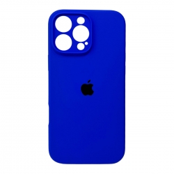 Чохол для смартфона Silicone Full Case AA Camera Protect for Apple iPhone 16 Pro Max 45,Shiny Blue