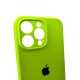 Чохол для смартфона Silicone Full Case AA Camera Protect for Apple iPhone 16 Pro 24,Shiny Green
