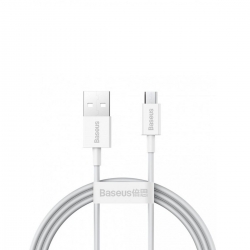 Кабель Baseus Superior Series Fast Charging Data Cable USB to Micro 2A 1m White