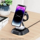 Бездротовий зарядний пристрій ACEFAST E16 desktop 3-in-1 wireless charging holder Black
