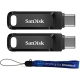 Флеш-накопичувач SanDisk USB 3.1 Ultra Dual Go Type-C 64Gb (150 Mb/s)