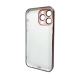 Чохол для смартфона AG Glass Sapphire Frame MagSafe Logo for Apple iPhone 14 Pro Max Pink