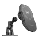 Автотримач для телефона з БЗП BOROFONE BH216 Adelante magnetic wireless fast charging car holder(center console) Black
