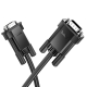 Кабель HOCO US11 VGA male to VGA male HD data cable(L2M) Black