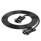 Кабель HOCO US11 VGA male to VGA male HD data cable(L2M) Black