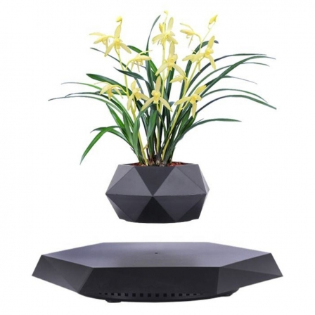 Магнітний левітаційний горщик для рослин HCNT Magnetic Levitating Pot M10-PZ1 Black