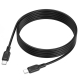Кабель BOROFONE BX113 Lenny 60W silicone charging data cable C to C(L2M) Black
