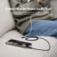 Аудіокабель подовжувач Vention Cotton Braided 3.5mm Audio Extension Cable 1.5M Black Metal Type