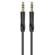 Аудіокабель BOROFONE BL16 Clear sound AUX audio cable Black