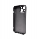 Чохол для смартфона AG Glass Matt Frame Color Logo for Apple iPhone 14 Titanium Grey