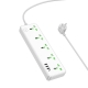 Мережевий подовжувач HOCO  AC13A Talento 5-position socket(1C3A) White