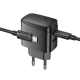 Мережевий зарядний пристрій HOCO CS61A Bright PD30W+QC3.0 charger set (C to C)(EU) Black