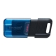 Флеш-накопичувач Kingston USB 3.2 DT 80M 128GB Type-C Black/Blue