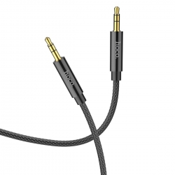 Аудiокабель HOCO UPA19 AUX audio cable (L1M) Black