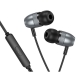 Навушники BOROFONE BM95 Excepcional universal earphones with microphone Black