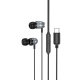 Навушники BOROFONE BM95 Excepcional universal earphones with microphone Black