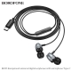Навушники BOROFONE BM95 Excepcional universal earphones with microphone Black
