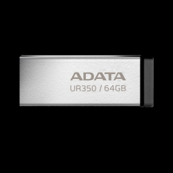 Флеш-накопичувач ADATA USB 3.2 UR 350 64Gb Silver/Black