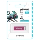 Флеш-накопичувач Wibrand USB 2.0 Chameleon 4Gb Pink