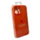 Чохол для смартфона Silicone Full Case AA Camera Protect for Apple iPhone 16 Pro Max 52,Orange