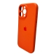Чохол для смартфона Silicone Full Case AA Camera Protect for Apple iPhone 16 Pro Max 52,Orange