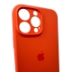 Чохол для смартфона Silicone Full Case AA Camera Protect for Apple iPhone 16 Pro Max 52,Orange