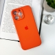 Чохол для смартфона Silicone Full Case AA Camera Protect for Apple iPhone 16 Pro Max 52,Orange
