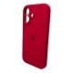 Чохол для смартфона Silicone Full Case AA Camera Protect for Apple iPhone 16 35,Maroon