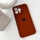 Чохол для смартфона Silicone Full Case AA Camera Protect for Apple iPhone 15 Pro Max 42,Saddle Brown