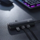USB-хаб Baseus Lite Series 4-Port Type-C HUB Adapter Type-C to USB 3.0*4 25cm WKQX030301 Black