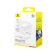 Мережевий зарядний пристрій Baseus Palm Fast Charger 1C 30W EU Moon White(With:Baseus Mini White Cable Type-C to Type-C 60W(20V/