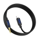 Аудіокабель BOROFONE BL20 True sound silicone digital audio conversion cable iP Black
