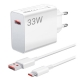 Мережевий зарядний пристрій Xiaomi Wall Charger 33W White Type-C Cable