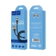 Кабель HOCO X26 Xpress charging data cable for Micro Black＆Gold
