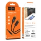 Аудiокабель HOCO UPA28 3.5 double lotus RCA audio cable Black